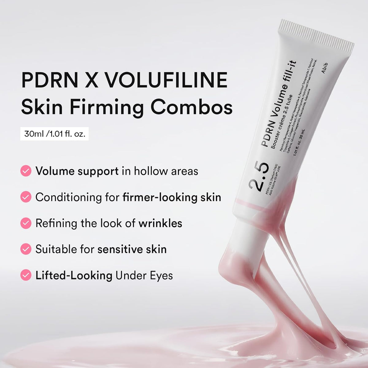 Abib PDRN Volume Fill-It Booster Cream, 30 ml (1.01 fl oz) - view 3