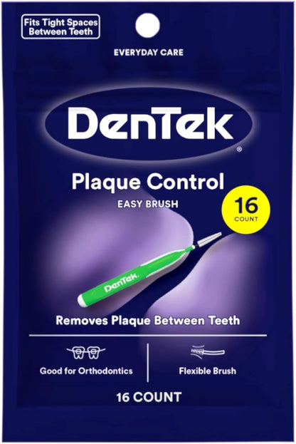 DenTek Easy Brush Interdental Cleaners Extra Tight Flexible, 16 Count, Pack of 6 - view 2