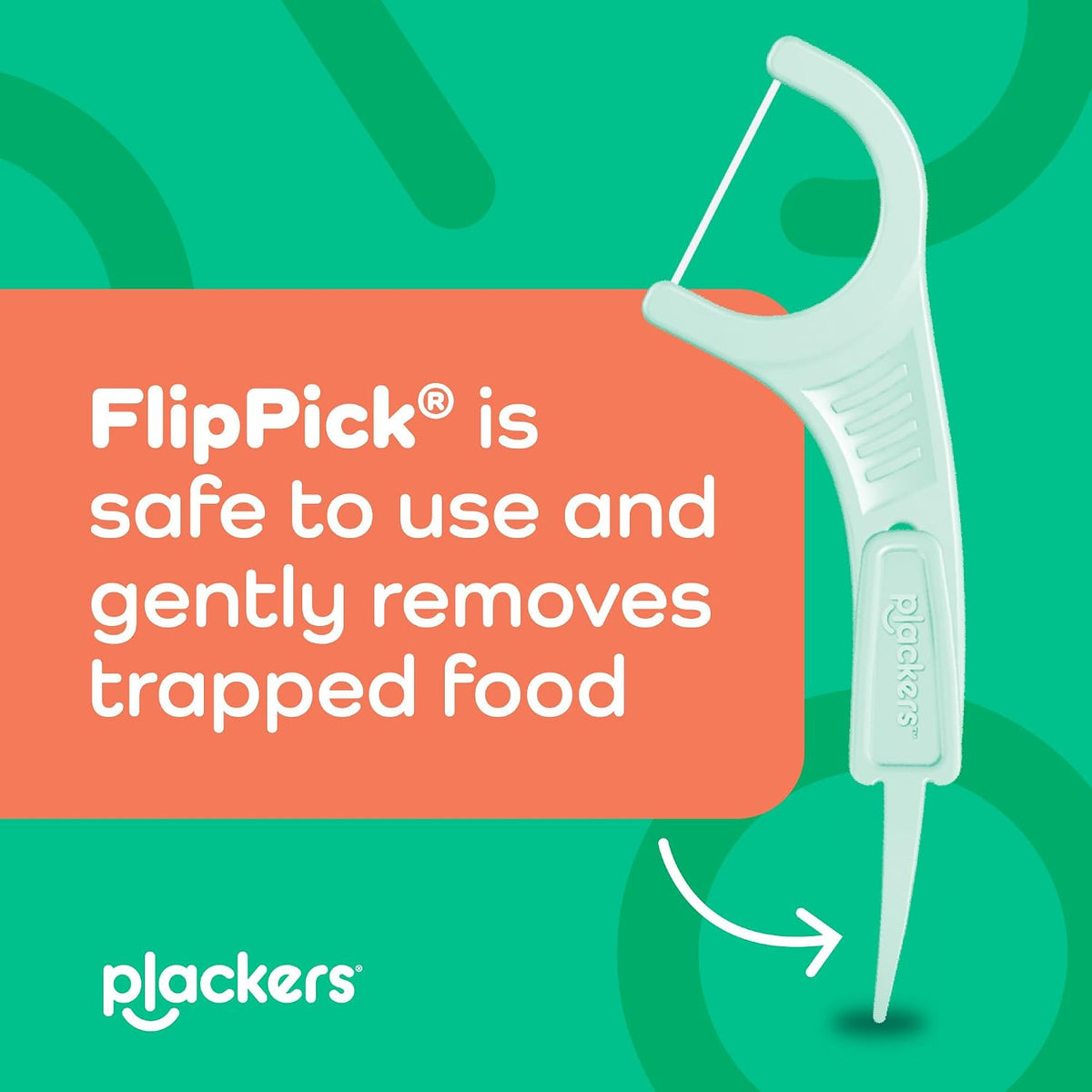 Plackers Micro Line Floss Picks, Intense Mint, 300 Count - view 6