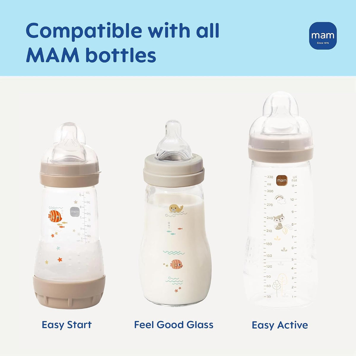MAM Anti-Colic Slow Flow Teats for MAM Bottles, 4 Pack - view 5