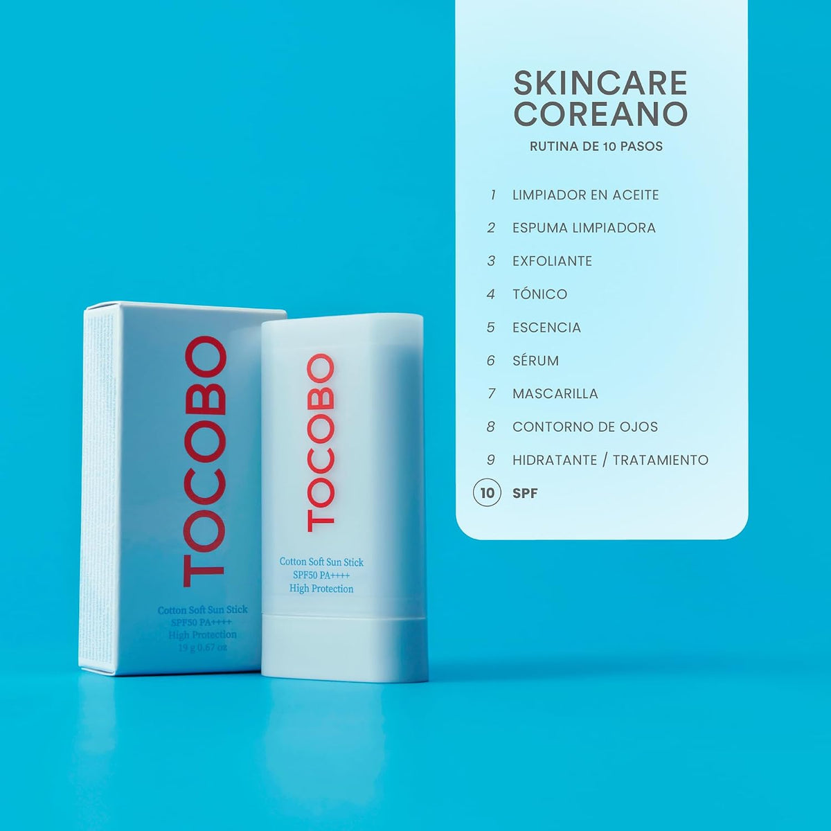 TOCOBO Cotton Soft Sun Stick SPF50+ PA++++ 3.5g - view 5