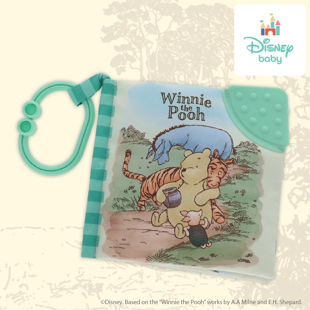 Kids Preferred Winnie The Pooh Soft Book with Clip, 5 Inches - view 6