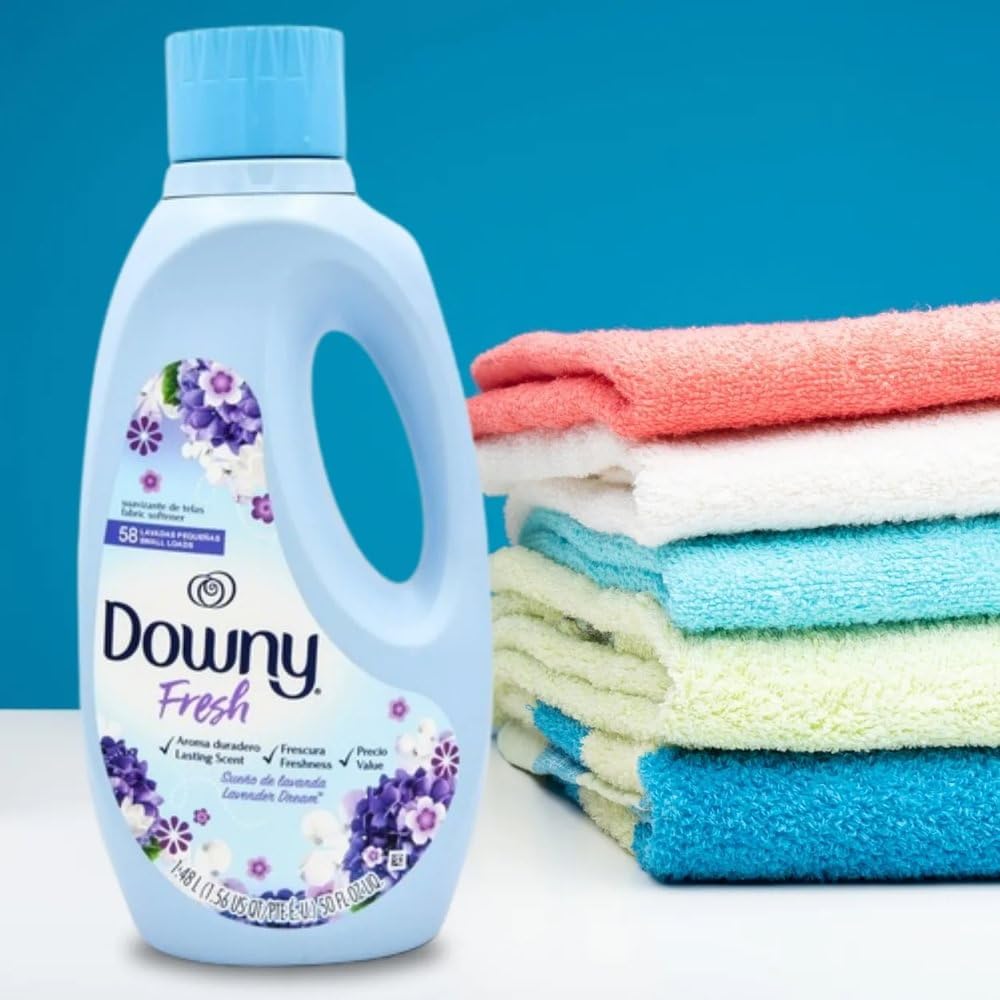 Downy Fresh Lavender Dream Liquid Fabric Softener 1.47 L, 58 Washes - view 3