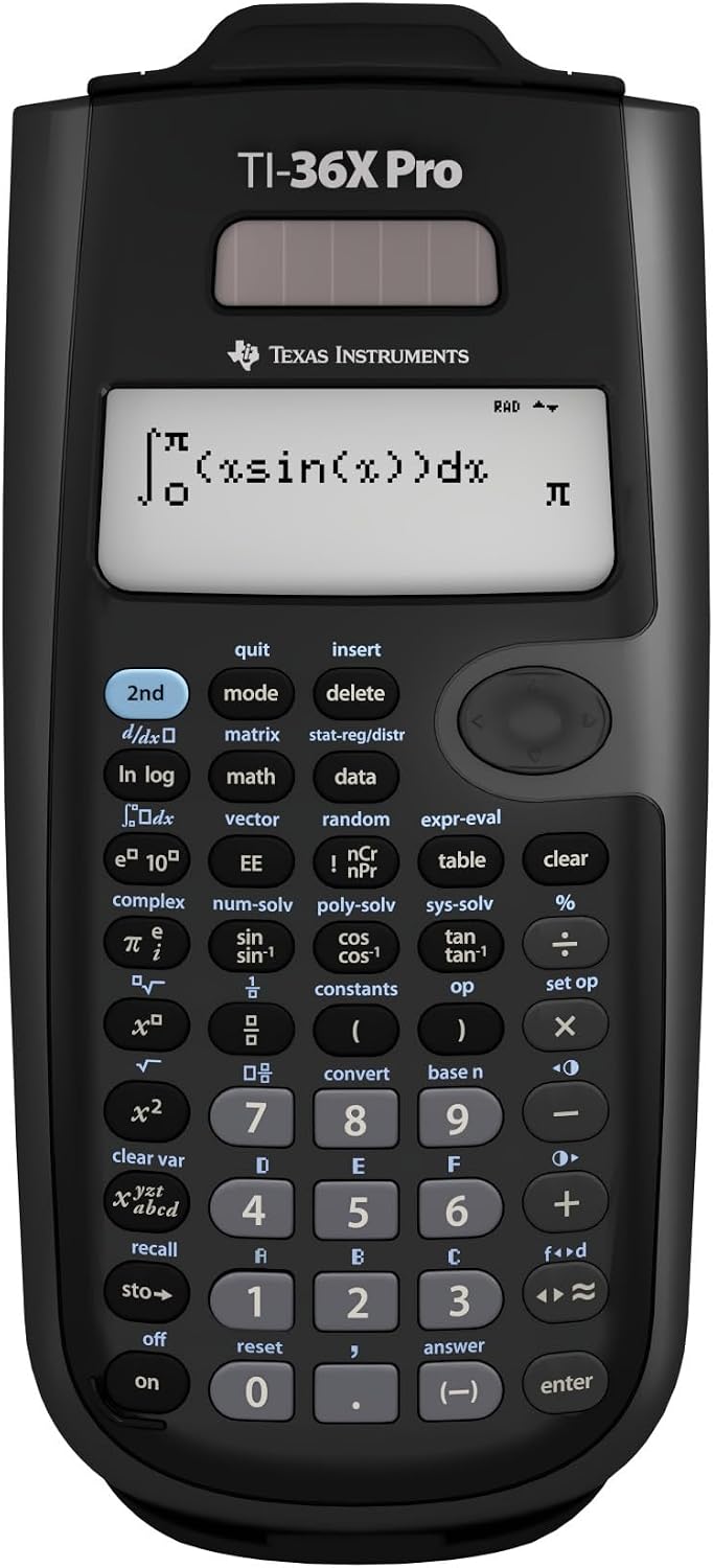 Texas Instruments TI-36X Pro Engineering/Scientific Calculator - view 2