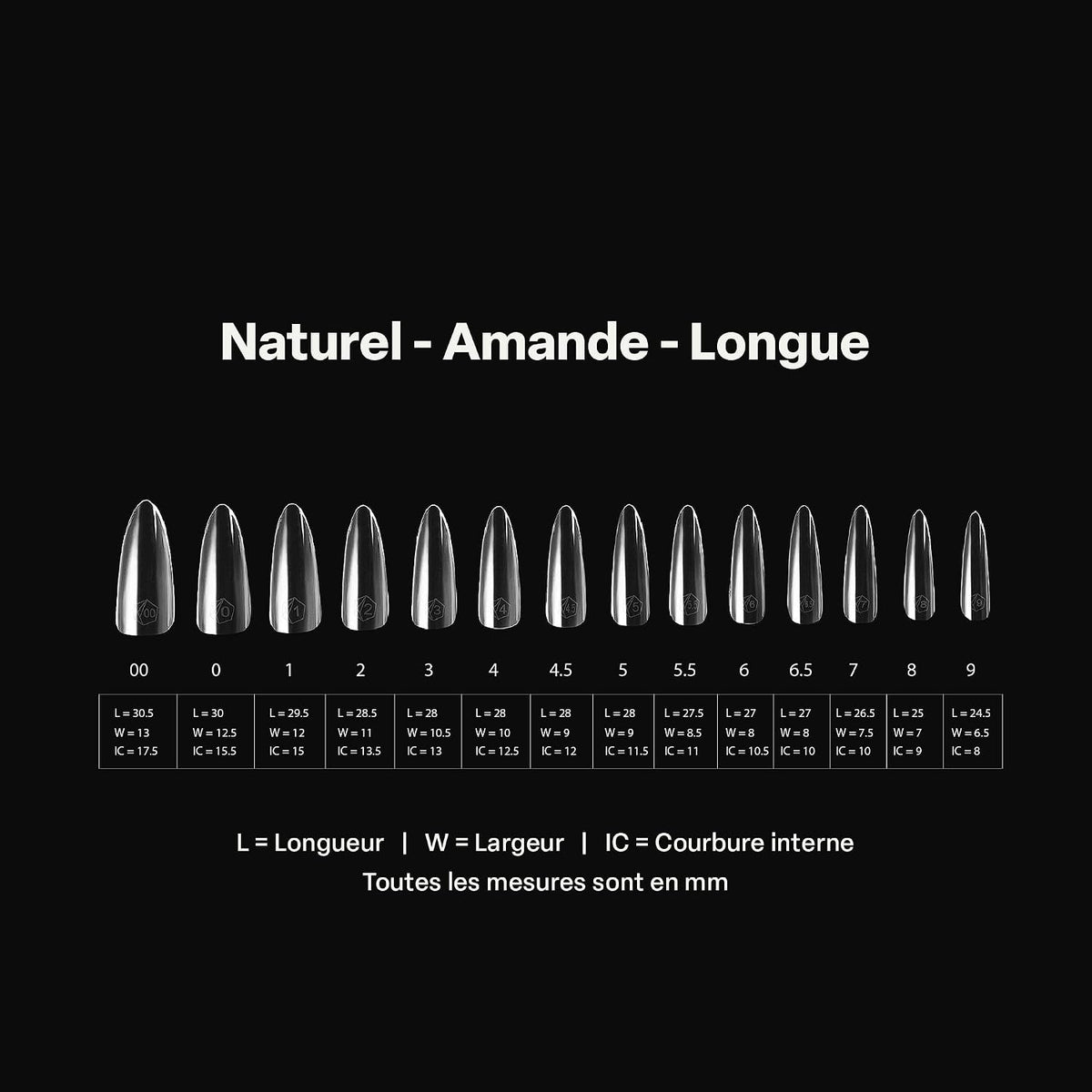 Après Gel-X Natural Almond Long Nail Tips Box, 280 Count - view 3