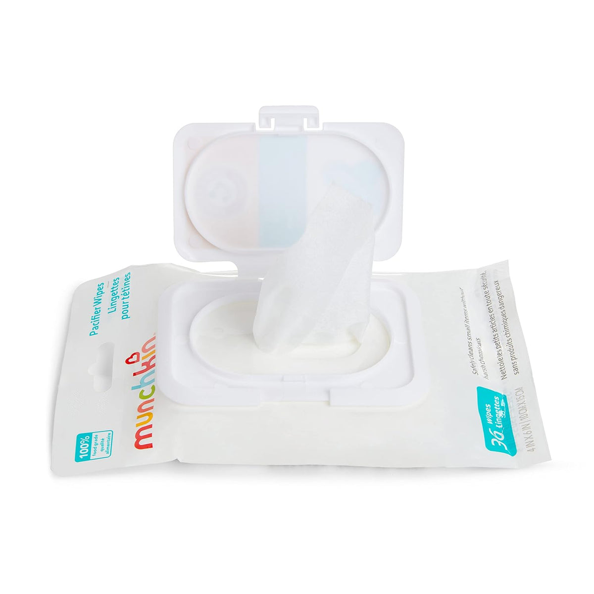 Munchkin Arm & Hammer Pacifier Wipes for Baby, 36 Count - view 6