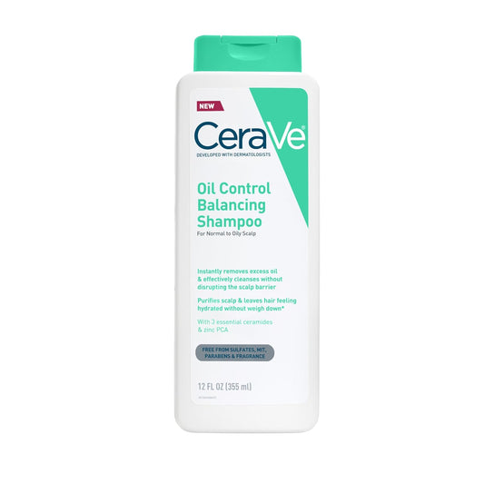 CeraVe Oil Control Balancing Shampoo with Hyaluronic Acid 12 oz