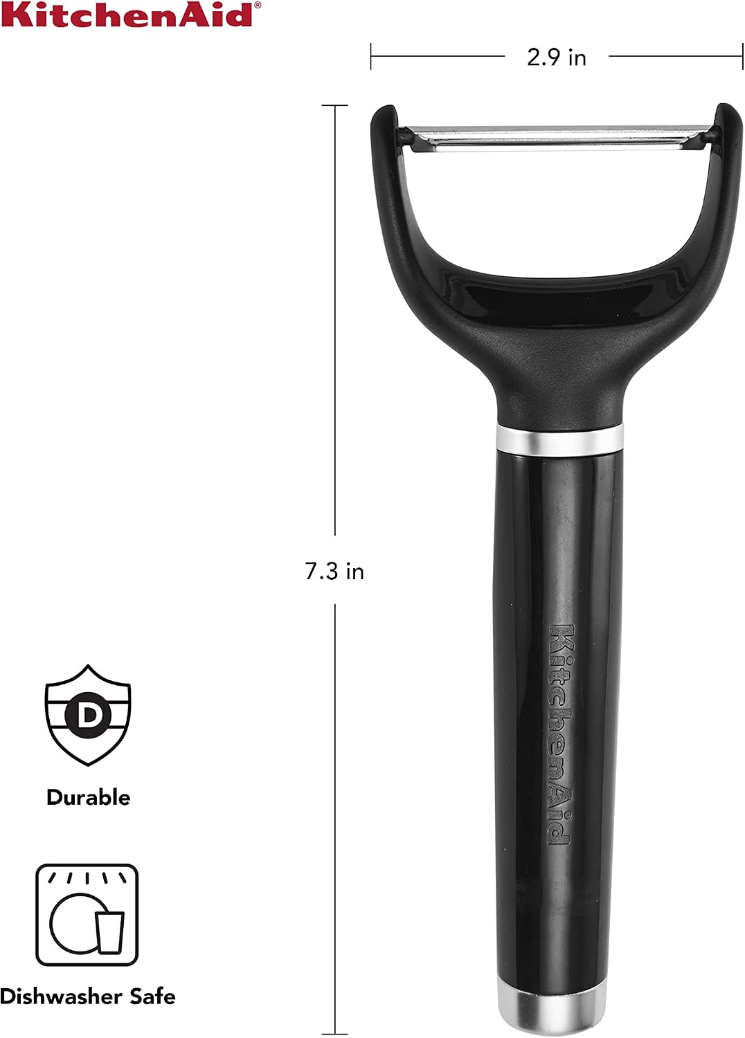 KitchenAid Y Peeler with Ergonomic Handle and Protective Cover - view 3