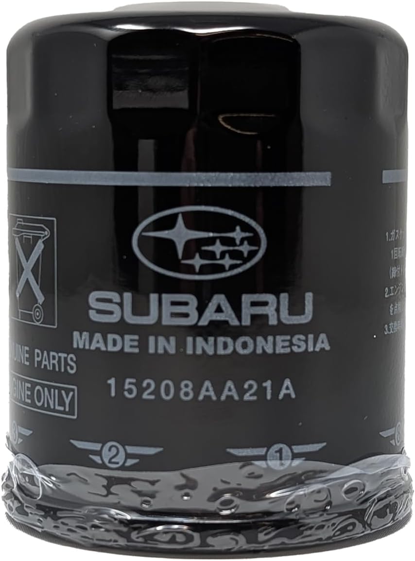 Subaru Genuine Engine Oil Filter and Crush Washer Kit, 15208AA21A, 1 Pack
