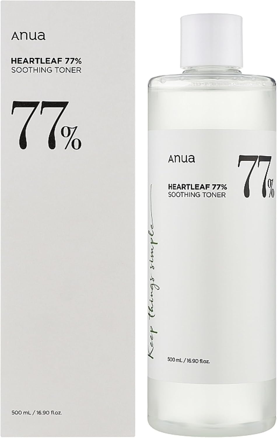 Anua Heartleaf 77% Soothing Toner 500ml