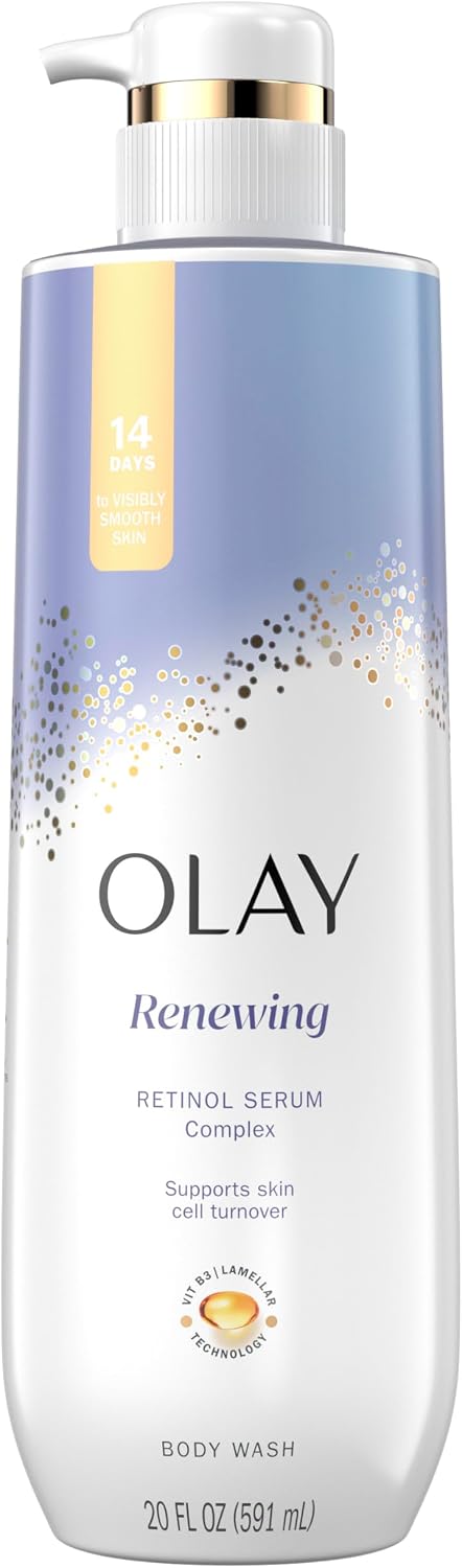 Olay Cleansing & Renewing Nighttime Body Wash with Retinol 17.9 fl oz