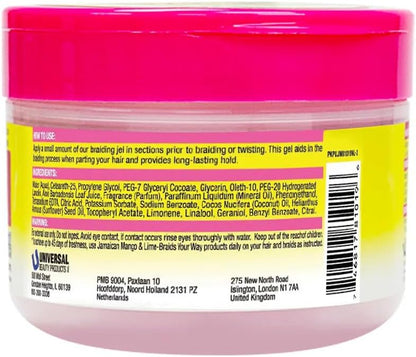 Jamaican Mango & Lime Extra Hold and Easy Braid Jel, 8 oz - view 3