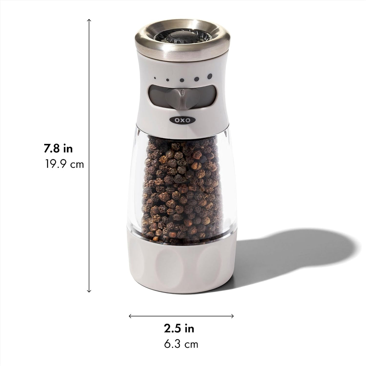 OXO Good Grips Contoured Pepper Grinder with Adjustable Ceramic Mill — alternate product view