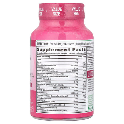 Nature's Truth Hair, Skin & Nails with Biotin, Superior Strength, 250 Softgels - view 2