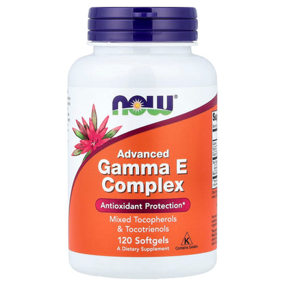NOW Foods Gamma E Complex Advanced, 120 Softgels