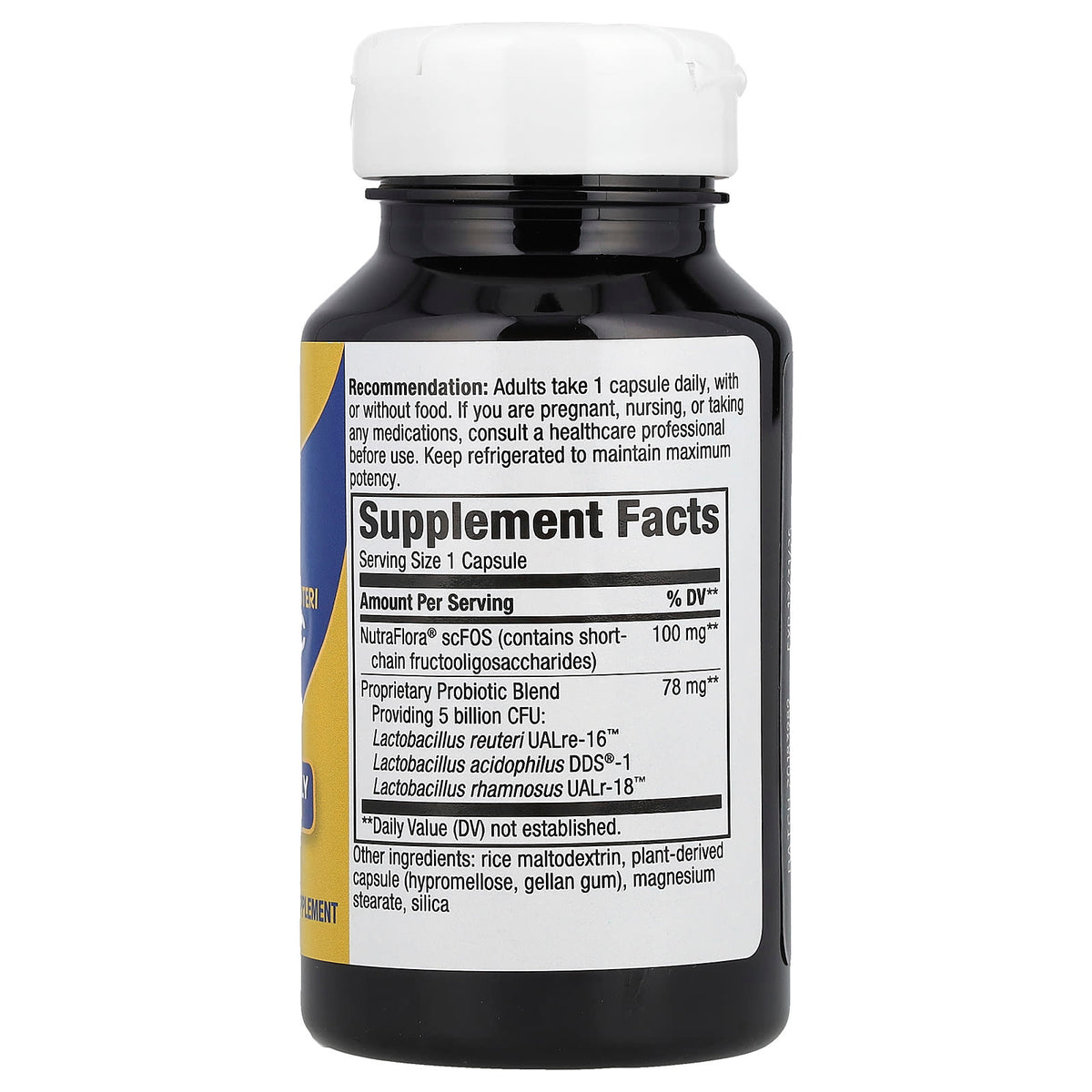 Nature's Way Primadophilus Reuteri Probiotic 5 Billion CFU, 90 Capsules — alternate product view