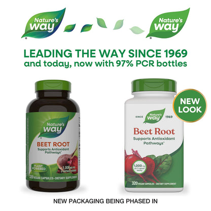 Nature's Way Beet Root, 320 Vegan Capsules (500 mg per Capsule) - view 3