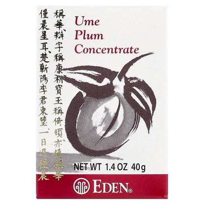 Eden Foods Ume Plum Concentrate, 40 g (1.4 oz)