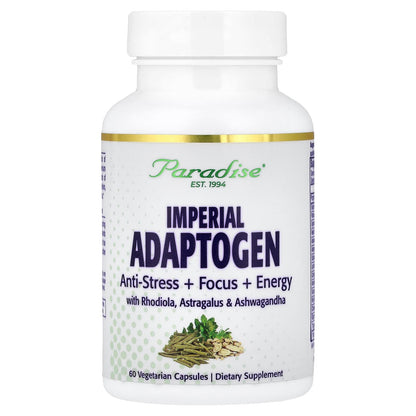 Paradise Herbs Imperial Adaptogen, 60 Vegetarian Capsules