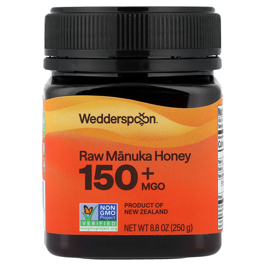 Wedderspoon Raw Manuka Honey 150+ MGO 250 g
