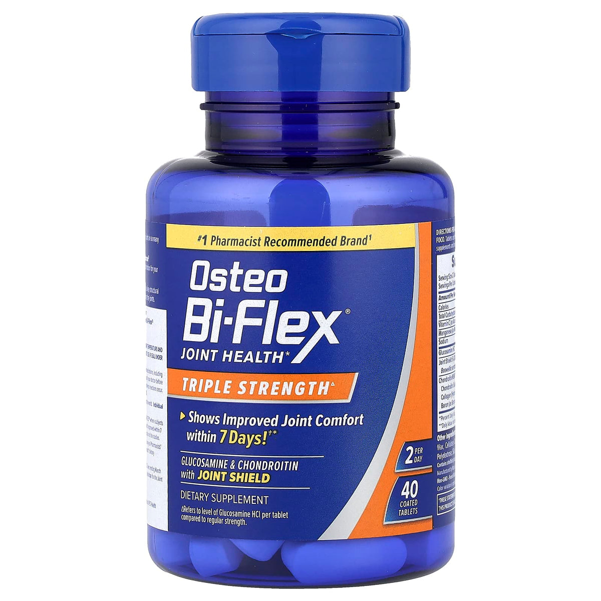 Osteo Bi-Flex Joint Health Triple Strength, 40 Coated Tablets - view 3