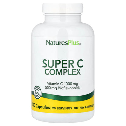 NaturesPlus Super C Complex, 180 Capsules