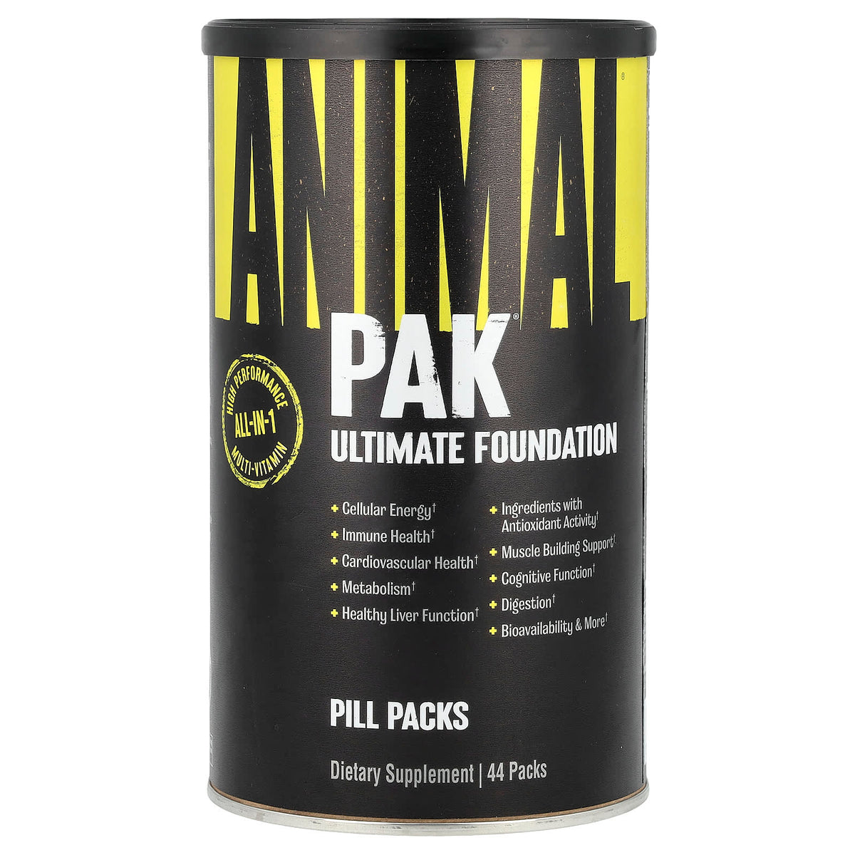 Animal PAK Ultimate Foundation, 44 Packs — product view