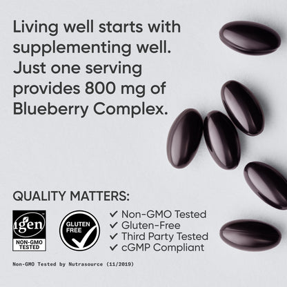 Sports Research Blueberry Fruit Complex, 60 Softgels - view 6