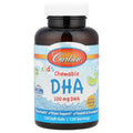 Carlson Kid's Chewable DHA, Bursting Orange, 120 Soft Gels