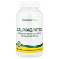 NaturesPlus Cal/Mag/Vit D3 with Vitamin K2, 180 Tablets
