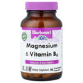 Bluebonnet Nutrition Magnesium & Vitamin B6, 90 Vegetable Capsules