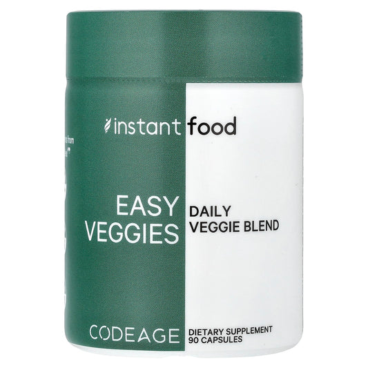 Codeage Instant Food Easy Veggies Daily Veggie Blend 90 Capsules
