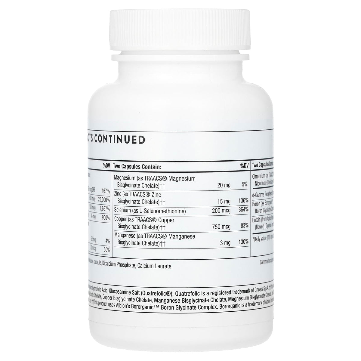 Thorne Basic Nutrients 2/Day, 60 Capsules - view 4