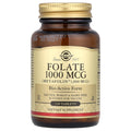 Solgar Folate 1,000 mcg (Metafolin), 120 Tablets