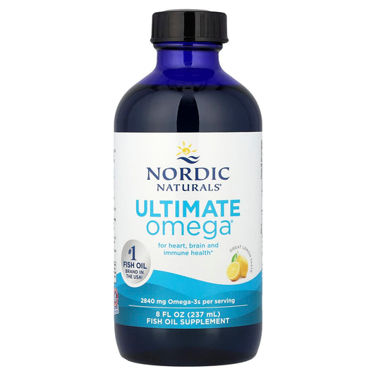 Nordic Naturals Ultimate Omega, Lemon, 237 ml (8 fl oz)