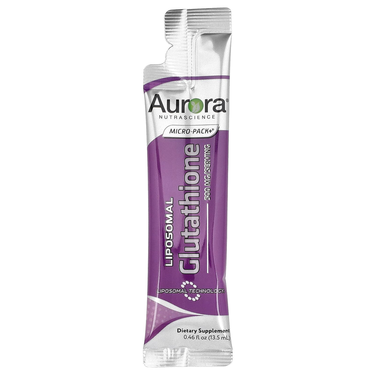 Aurora Nutrascience Micro-Pack+ Liposomal Glutathione, 30 Packets, 13.5 ml Each - view 3