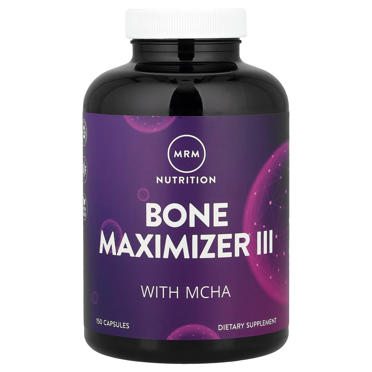 MRM Nutrition Bone Maximizer III with MCHA, 150 Capsules — product view