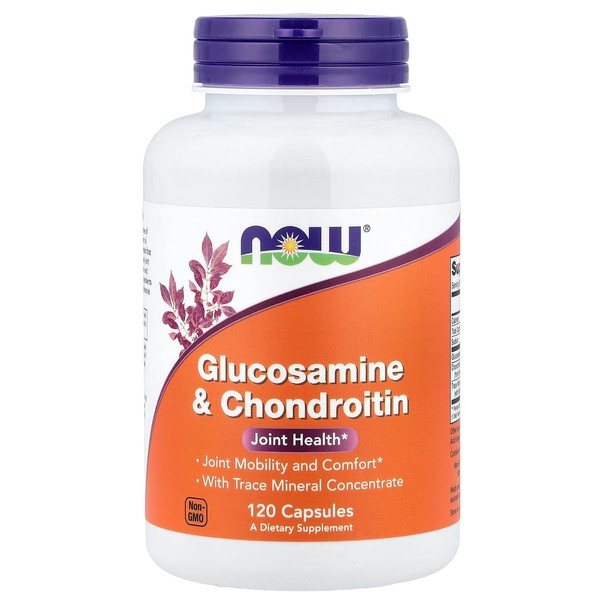 NOW Foods Glucosamine & Chondroitin, 120 Capsules
