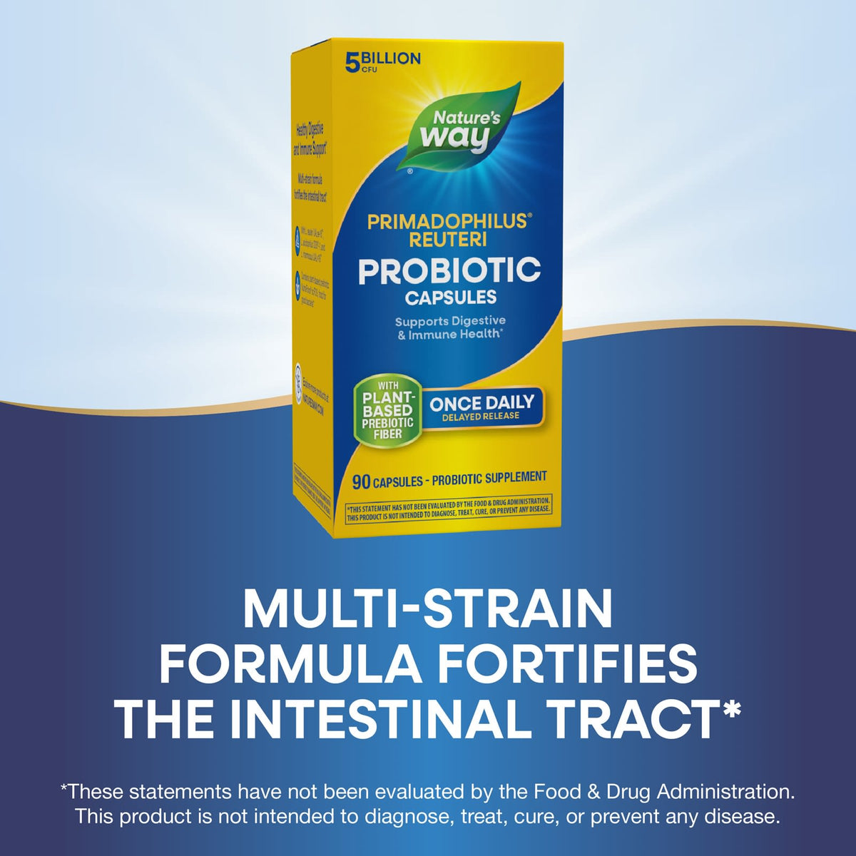 Nature's Way Primadophilus Reuteri Probiotic 5 Billion CFU, 90 Capsules - view 5