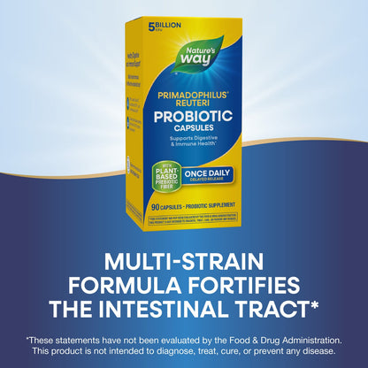Nature's Way Primadophilus Reuteri Probiotic 5 Billion CFU, 90 Capsules - view 5
