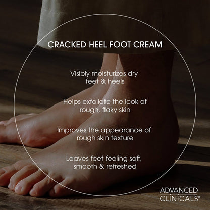 Advanced Clinicals Cracked Heel Rough Spot Cream 237 ml (8 fl oz) - view 6