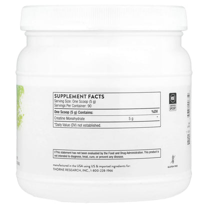 Thorne Creatine, 450 g (16 oz) - view 2