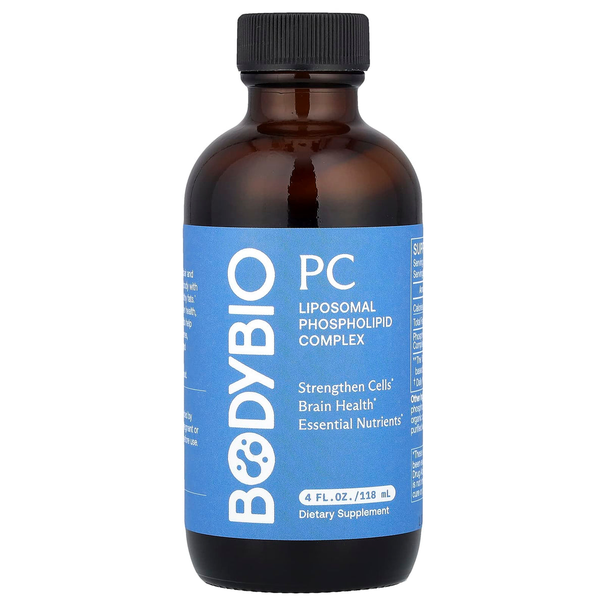 BodyBio PC Liposomal Phospholipid Complex, 118 ml (4 fl oz) — product view
