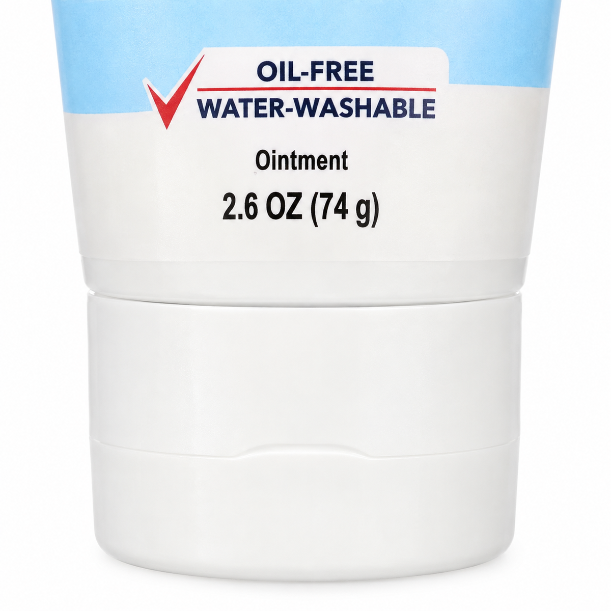 De La Cruz Sulfur 5% Acne Treatment tube detail on white