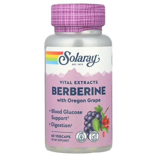Solaray Berberine with Oregon Grape, 60 VegCaps