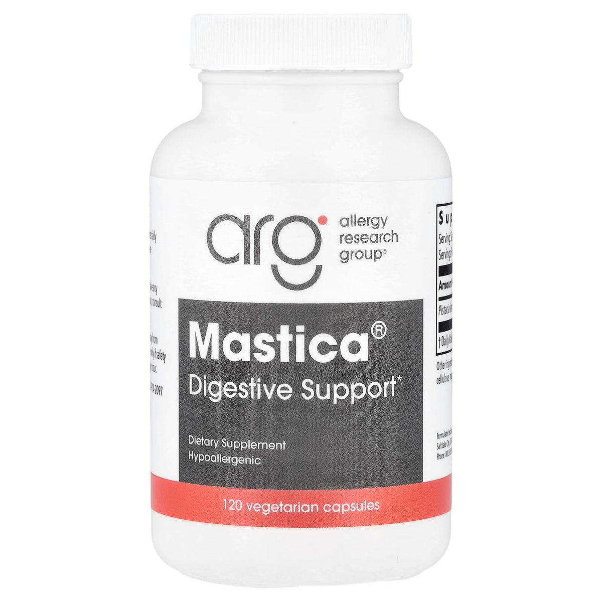 Allergy Research Group Mastica, 120 Vegetarian Capsules (0.5 g per Capsule)
