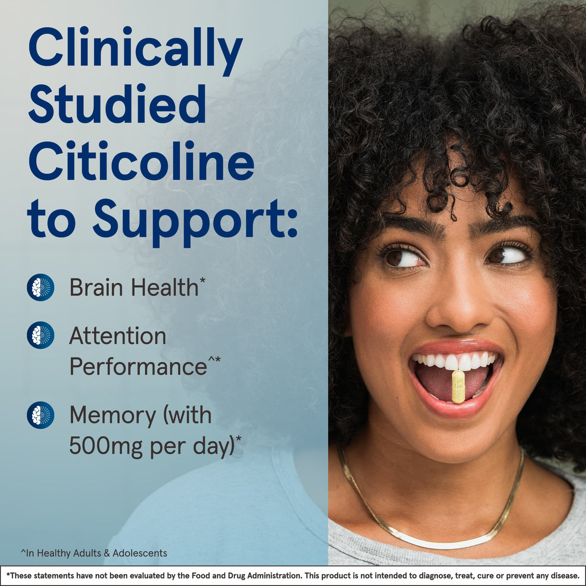 Jarrow Formulas Citicoline CDP Choline, 250 mg, 120 Capsules - view 4