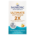 Nordic Naturals Ultimate Omega 2X Lemon, 60 Softgels (1,075 mg per Softgel)
