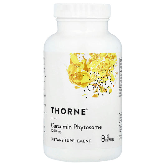 Thorne Curcumin Phytosome NSF Certified for Sport, 120 Capsules (500 mg)