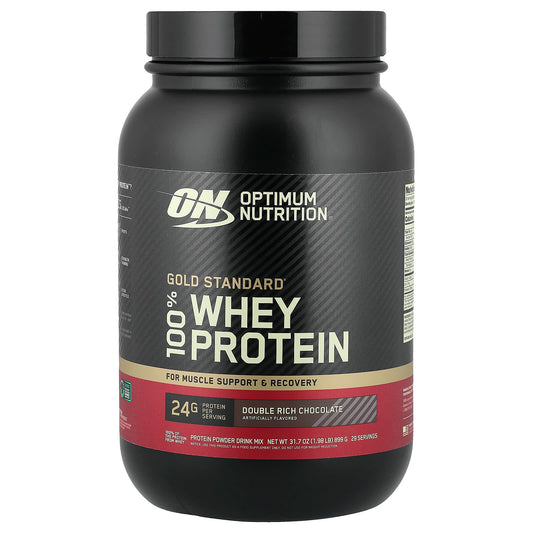 Optimum Nutrition Gold Standard 100% Whey Double Rich Chocolate 899 g (1.98 lb)